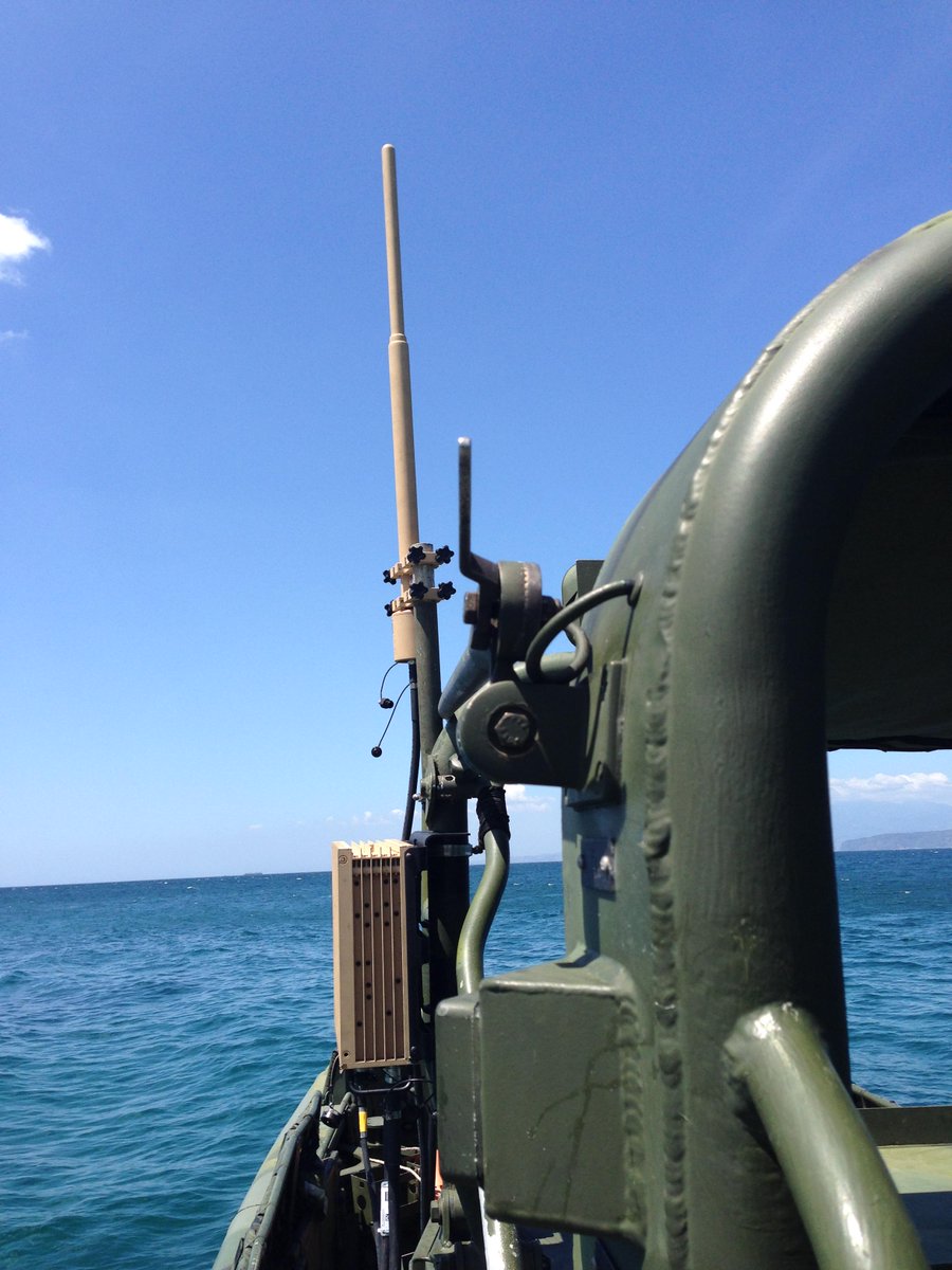 TCS demonstrates maritime C4ISR capabilities of its ORION radio. Read more: bit.ly/1GKRdrY