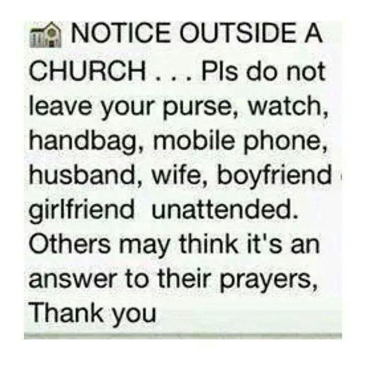 When a prayer gets answered at a right place.