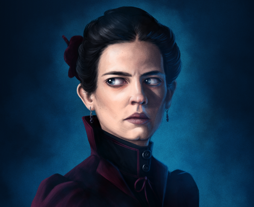 “Perfect timing, I just finished this digital painting and Penny Dreadful g...