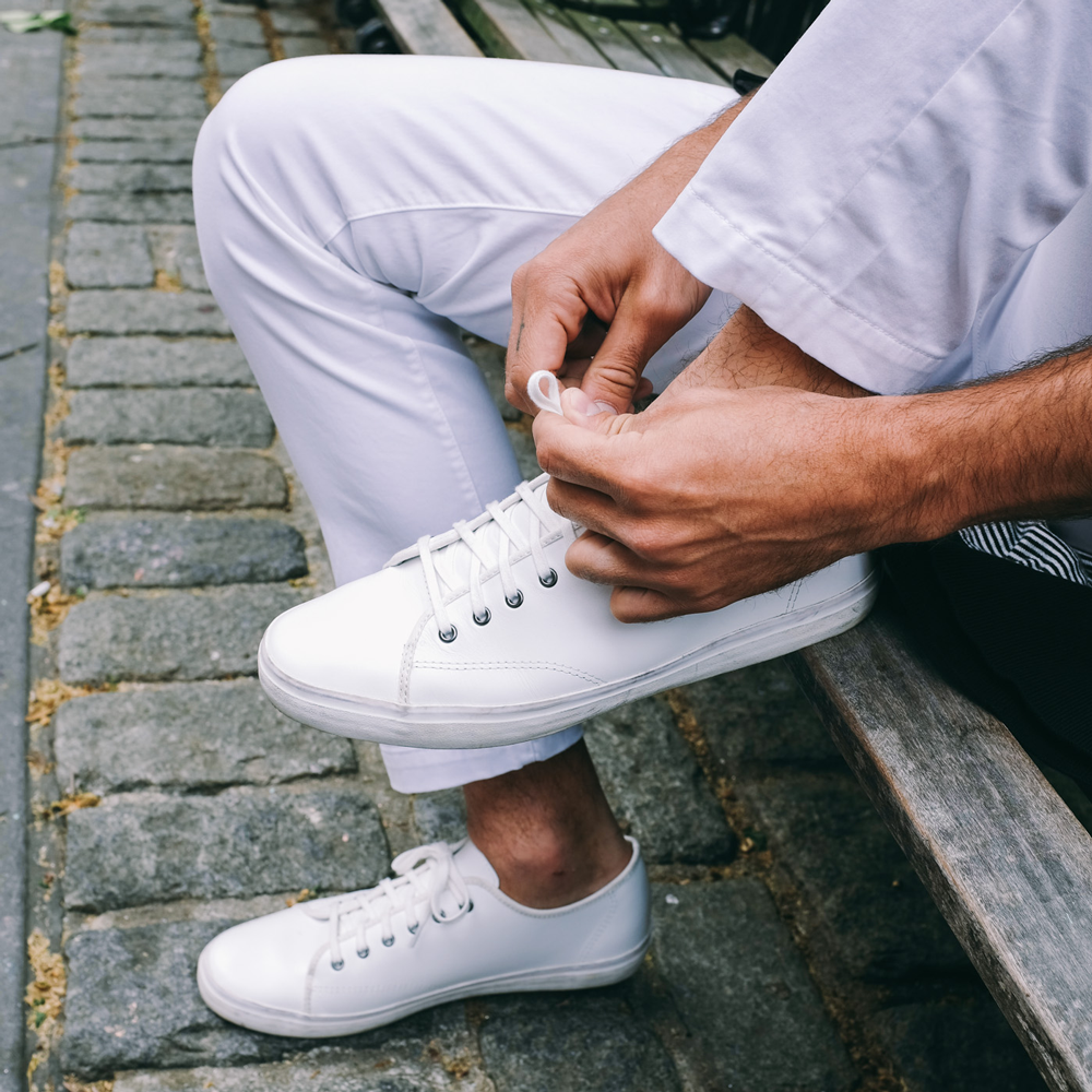 banana republic white sneakers