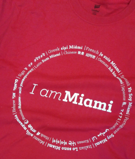 MiamiOH_Student's tweet photo. Welcome #MiamiOH2019 students! Why did you choose Miami? Reply for a chance to win a "vintage" #IamMiami shirt. http://t.co/ZlnRuBAqaY