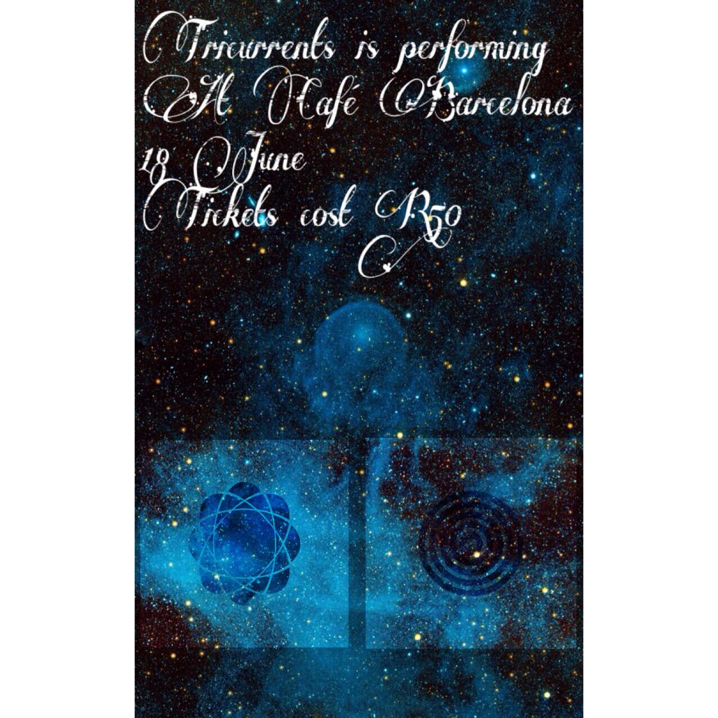 Tickets are out!! You can get them at the door or by an individual member in the band😌☀️