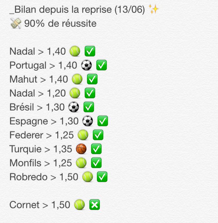 MyPronosFR's tweet image. 1000 abonnés merci à tous 😍 (petit bilan cadeau)

Je veux un max de #RT les bros pour fêter ça et continuer ainsi 👌🏻