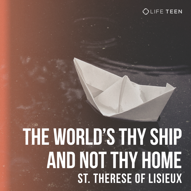 LifeTeen's tweet photo. You were made for more... You were made for heaven. http://t.co/ChVdBH6wTk