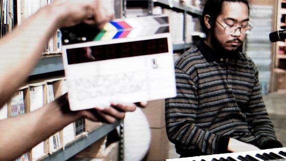 stonesthrow's tweet photo. Video: In the dungeon with @Mndsgn http://t.co/tPLFTsY1Lk feat. @swrvy &amp; @knxwledge shot by @imrossangeles http://t.co/735jg59jzD