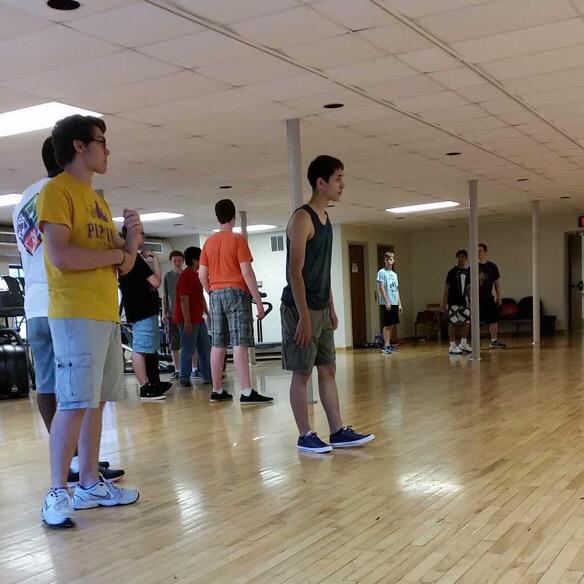 ComeSeeFOG's tweet photo. FOGers hard at work on dancing day! #FOG2015 #FOGorDIE http://t.co/sKDX3AfvVw