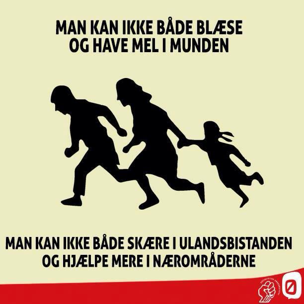 Så snakker de om nærområder igen. Jeg vil gerne minde om dette budskab fra <a href="/sufnet/">SUF - Socialistisk Ungdomsfront</a>. #DRdinstemme #fv15 #dkpol