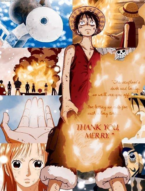 One Piece - merry's death 