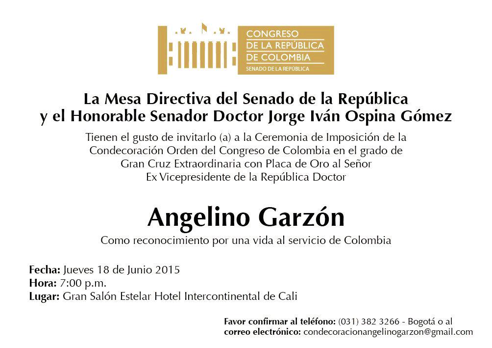 JovenPodemos's tweet photo. Este 18 de junio hotel intercontinental de cali te esperamos. Condecoración @Angelino_Garzon. Entrada libre. http://t.co/oheC2QtK4R