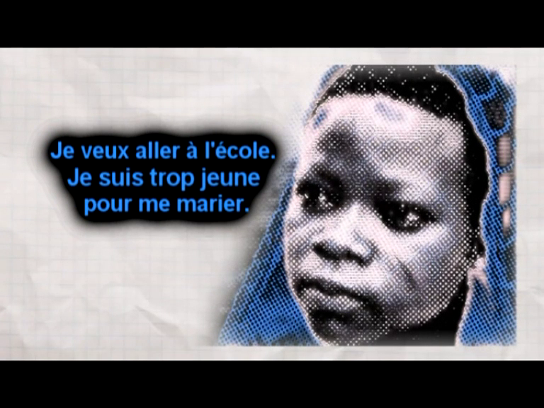 « Je veux aller à l'école. Je suis trop jeune pour me marier. », Mariam, 17 ans, #Togo. youtu.be/RvcgxqMoh9Q