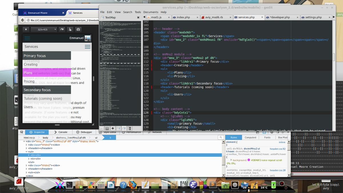 Aviyon_com's tweet photo. 1st glance at Aviyon 2.0's #mobile view #ruby #php #developer #js #python #mysql #coding #webdesign #css3 #html5 http://t.co/JIBmbmllZN