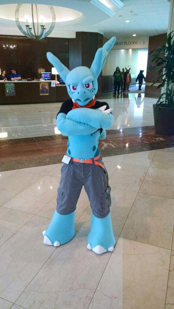 Pokemonfursuits's tweet photo. Nidorina by @BouncyBat! http://t.co/9JWfLah1zg