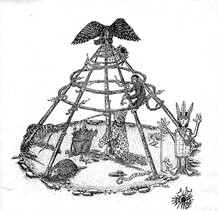 usure_project's tweet photo. All animals worked together with Sibú, Orobru and Namú to build their house.
#usureproject http://t.co/mjIePq0b1M