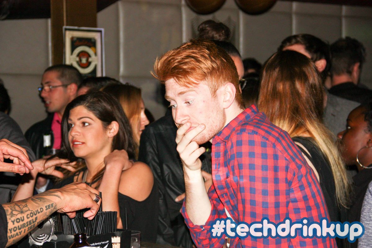 #techdrinkup tweet media