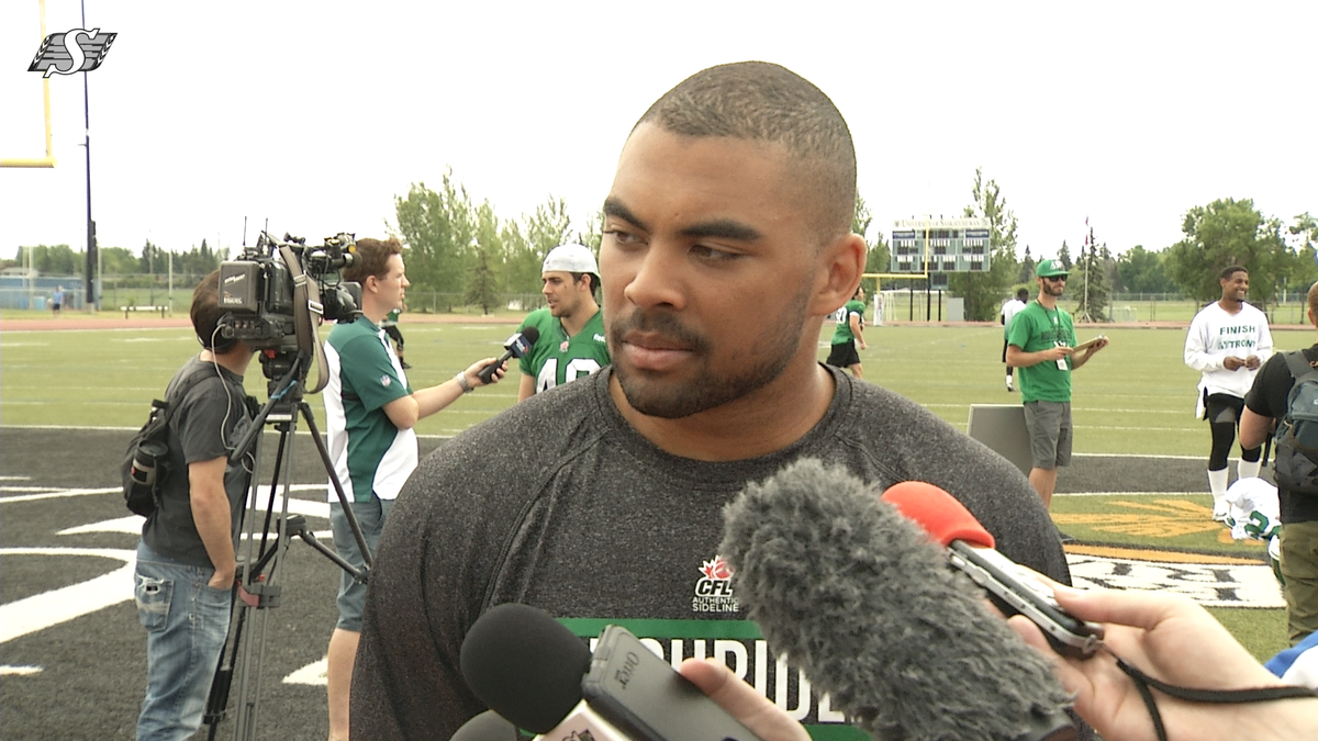 sskroughriders's tweet photo. "It takes a lot of hours off the field, just as it does on the field..."  
http://t.co/ma311UpHrp #RidersTC15 #CFLTC http://t.co/TSa6aBqxsZ