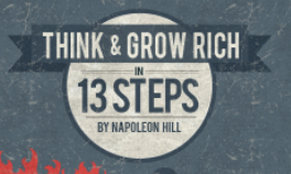 Check this infographic for a short summary of Napoleon Hill's bestseller Think and Grow Rich: bit.ly/1cYW1xO
