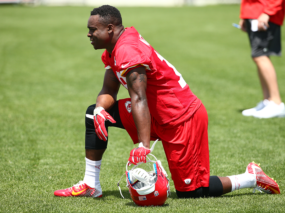 Chiefs's tweet photo. It's not about the numbers for @jmac___19.

"It's about winning games as a football team.": http://t.co/99BwEDtRrK http://t.co/y1T44u8J7r