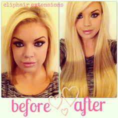 Different lenght and different look!! You can do it too!!  #clipsin #clipin #hairextensionsshop ·highlight #human