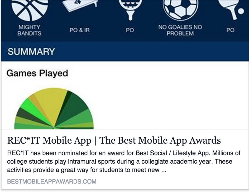 RECITcollege's tweet photo. REC*IT is competing for a mobile award this month. Please log onto http://t.co/QH2GDL1U3z and click"RECOMMENDATION". http://t.co/kKb60ehNYi