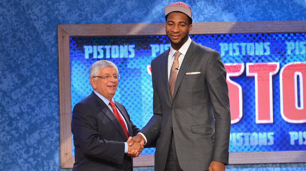DetroitPistons's tweet photo. WATCH: @AndreDrummondd shares his 2012 draft story in Unforgettable Moments @PalaceCJD http://t.co/Sg1OPYipne http://t.co/59Ki186Pyy