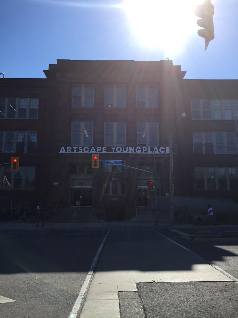 FemaleEye's tweet photo. Where most of the magic will be happening this week! #FeFF2015 @YoungplaceTO http://t.co/cqRKSsjaww
