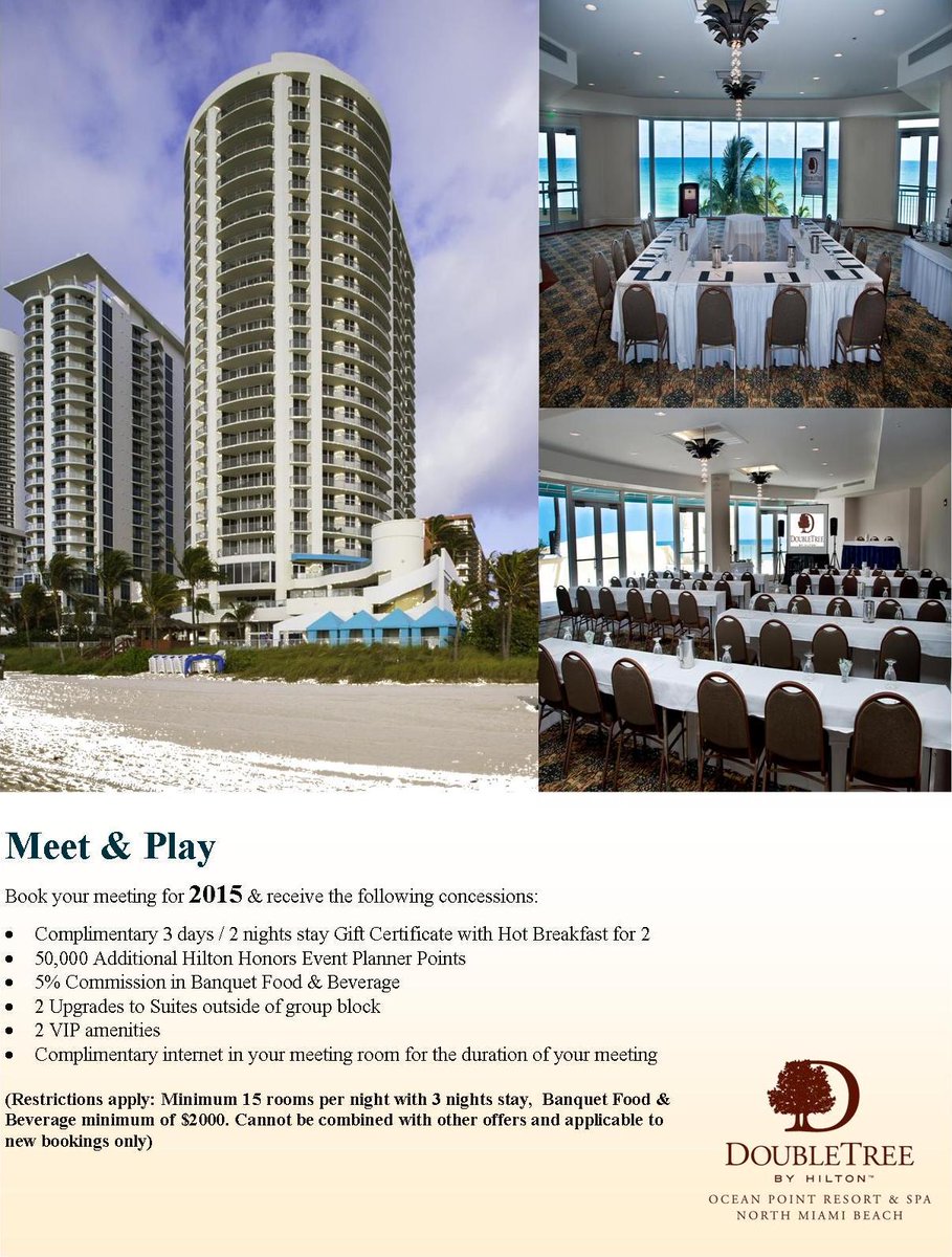 DoubleTreeOceanPoint tweet media