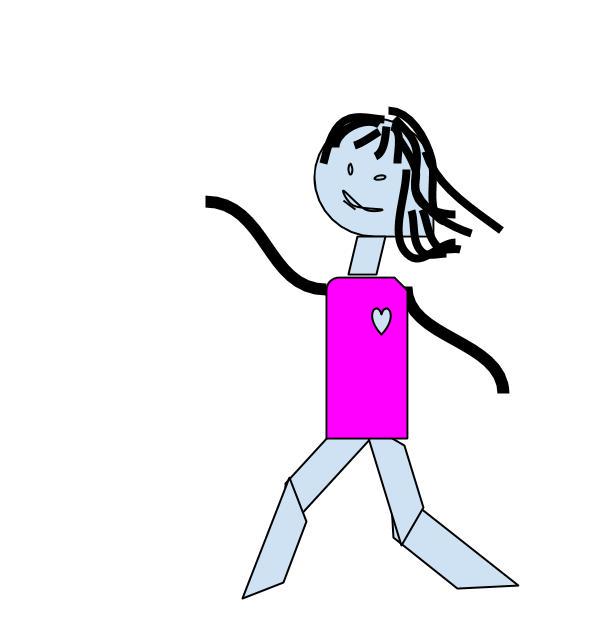 Here am I....at least my avatar...courtesy of Rae Fearing's Google Drawing workshop #humshift