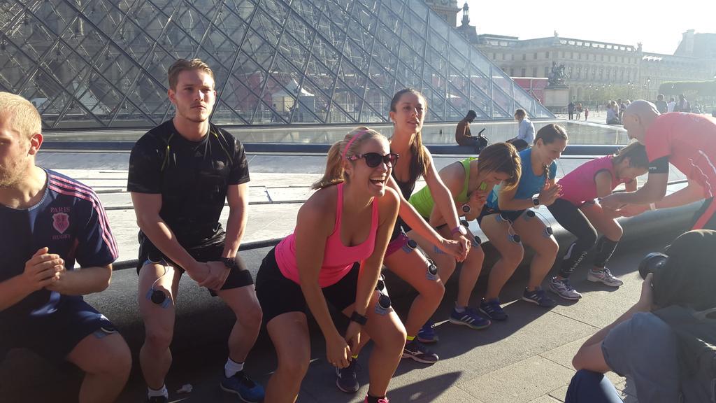 BernasCOM's tweet photo. Test @compexfrance avec @JoggingInter et ses #joggingbreak @MariePoirier http://t.co/uvwiYi8T60