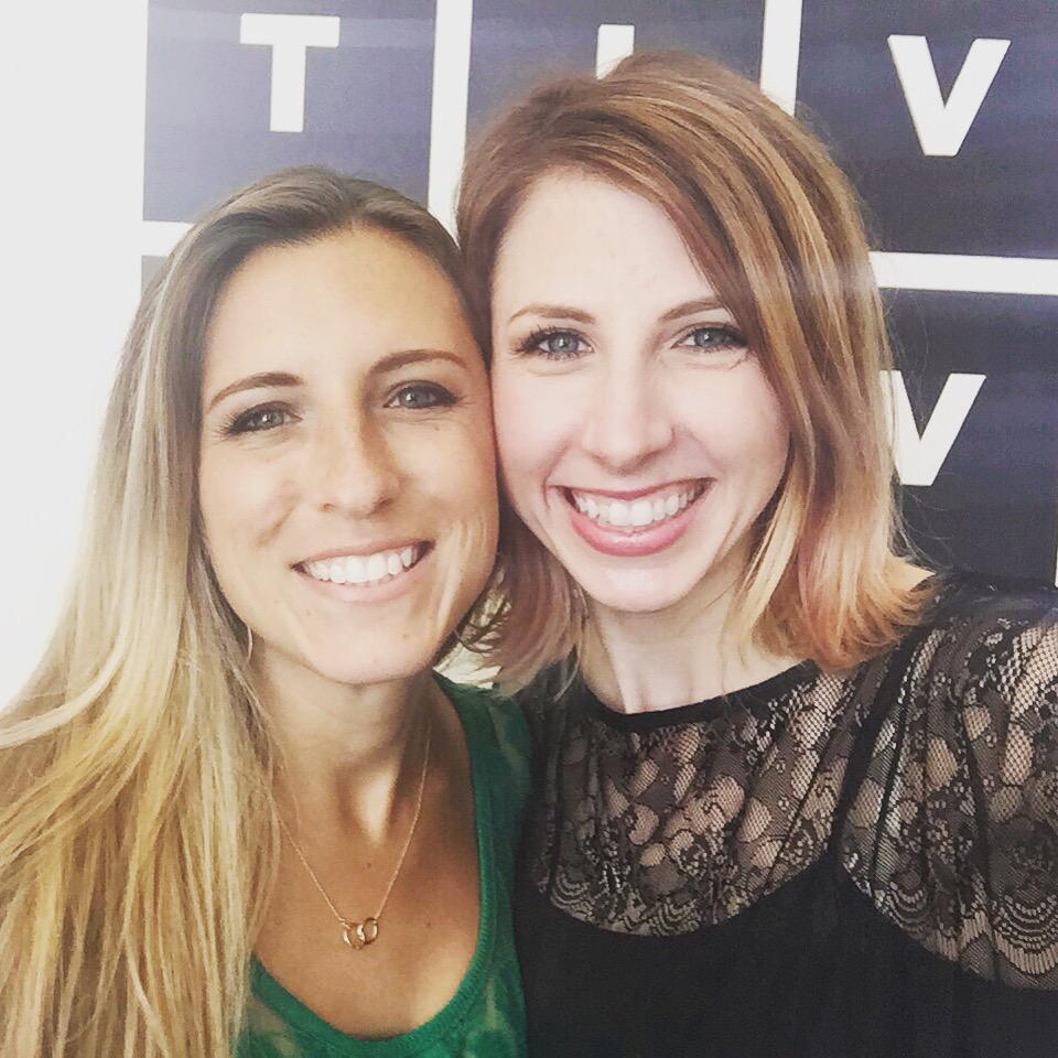 @emilylondonmiller &amp; I are ready for interviews at @creativelive w/ <a href="/suebryce/">sue davison</a> We will be live tomorrow and Thursday!