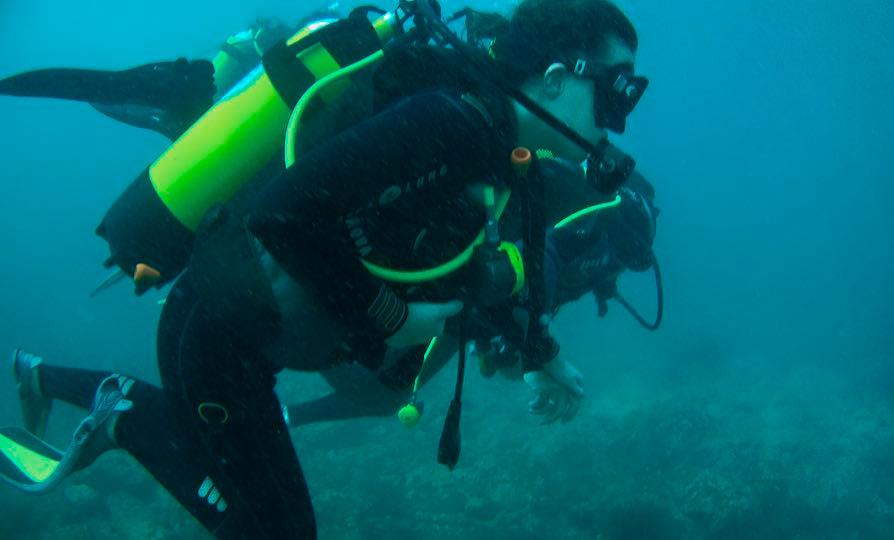 TierraAzulMulti's tweet image. #Bautizo de #buceo de Paloma e #inmersión de Lucia. con tierraazulcenter.com