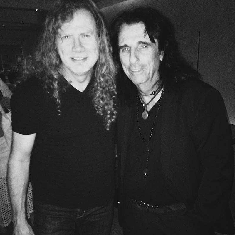 Dave Mustaine on Twitter: "I love my Godfather Alice Cooper ...