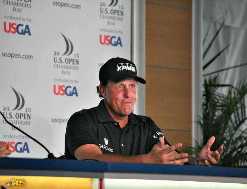 Happy 45th Birthday to Phil Mickelson! 

We caught up with him today:  