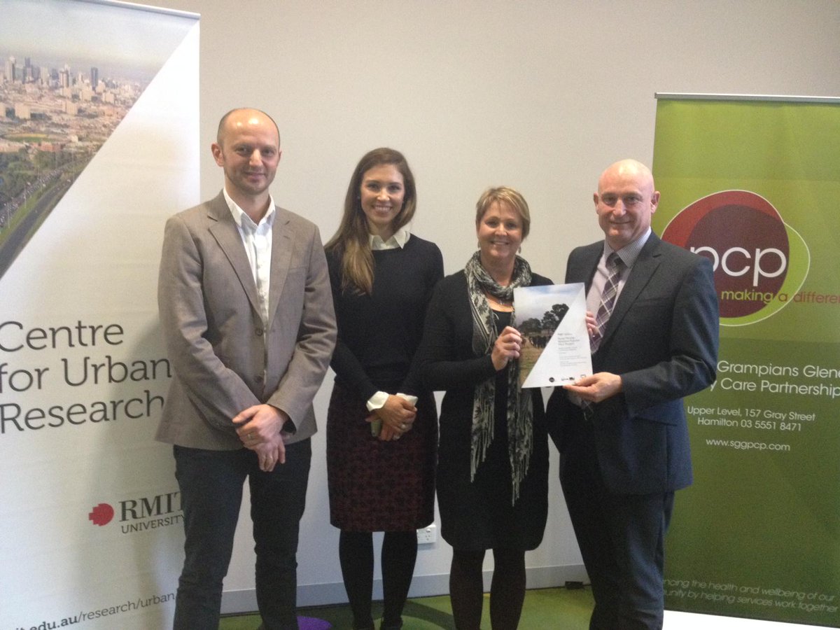 Launched the rural people:resilient futures final report today with <a href="/RMIT/">RMIT University</a> @RMIT_CUR <a href="/SGGPCP/">SGGPCP</a> <a href="/jo_m_brown/">Jo Brown</a> Craig Lapsley