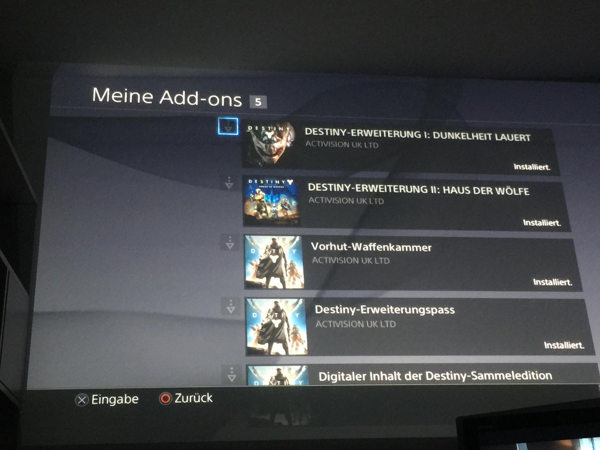Has anybody else this problem with #destiny? i never preordered the new dlc and got the latest installed.#bungie