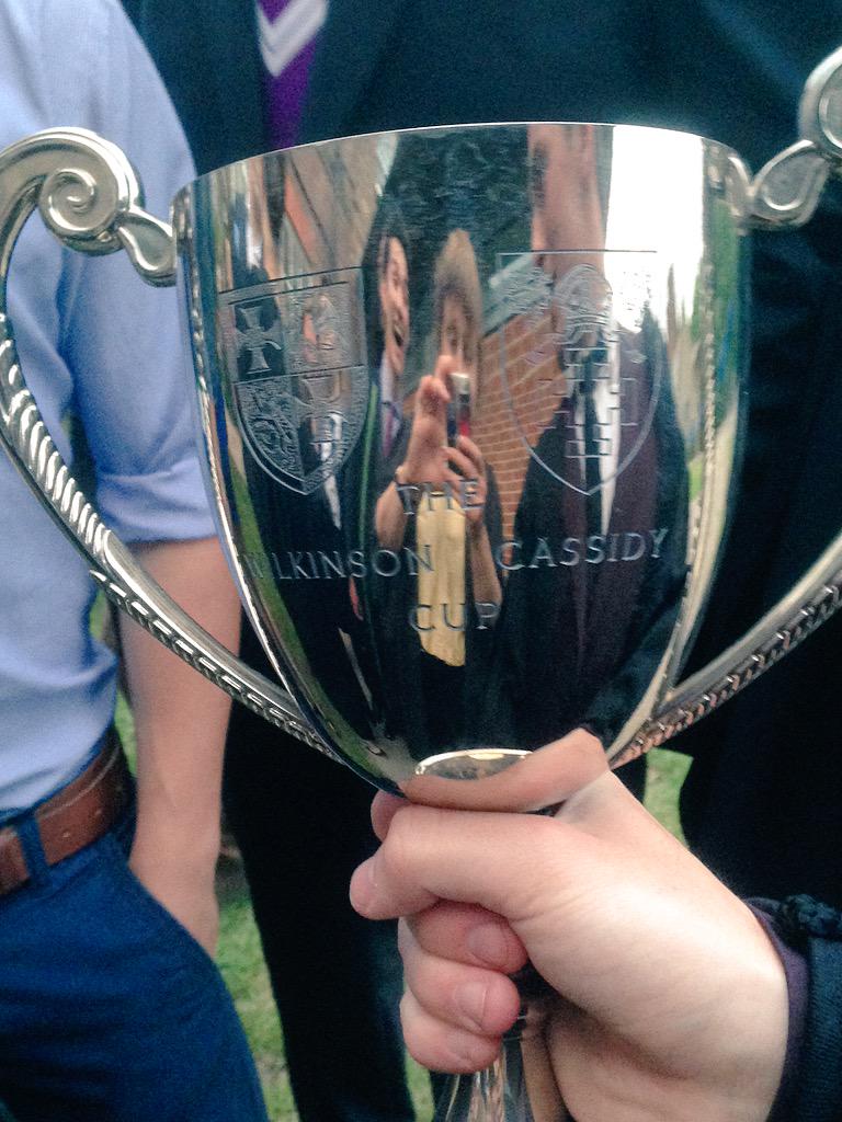 The Wilkinson Cassidy cup. A good year to win it. 
#CHADSJohnsDay  
#InMemoriam #JoeCassidy