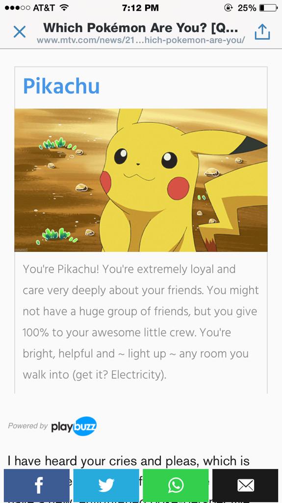 Mtv On Twitter Which Pokemon Are You Take The Quiz Let Me