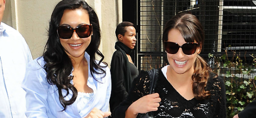 _camelizabeth_'s tweet photo. "@Lea_CoryFans: Lea Michele and Naya Rivera
I miss their friendship so much #Riverchele http://t.co/424zFw13dY" Old times β€π