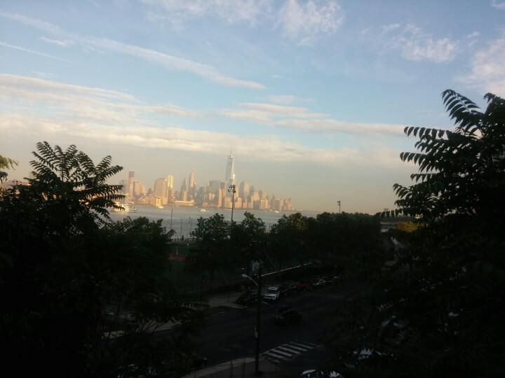 rhoppe's tweet image. Lower Manhattan Island from #hoboken  #stevenstech