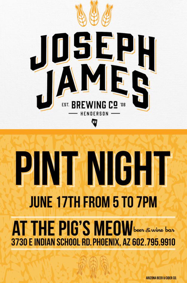 azbeerciderco's tweet photo. @JJBrewCo #pintnightout @PigMeow Wednesday June 17th starts at 5 #partytime #craftbeer http://t.co/dMXEk2g9jp