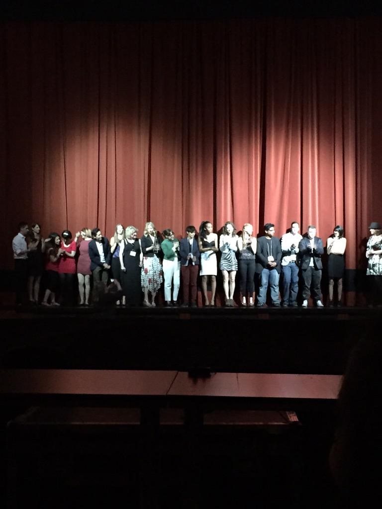 FemaleEye's tweet image. "Reign" cast and crew up on stage for an audience Q&amp;amp;A #FeFF2015 #reign @humbercollege