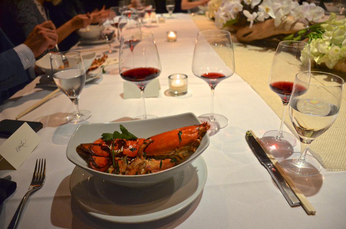 Just another day at the office. #gourmonday <a href="/CrustaceanBH/">Crustacean</a> <a href="/ChefHeleneAn/">Chef Helene An</a>