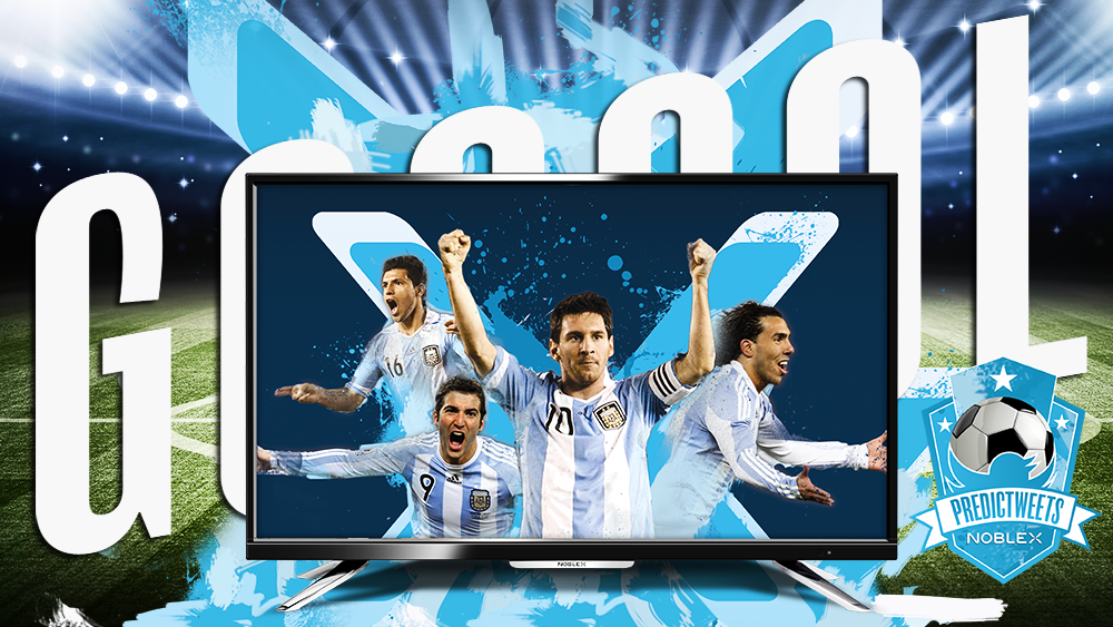 NoblexAr's tweet photo. GOOOOOOOOLAZO #ARG ! RT si hacemos otro gol o FAV si no #PredicTweets #ARGxURU #Chile2015 #ArgentinaEsFuerte http://t.co/vS961RABJj