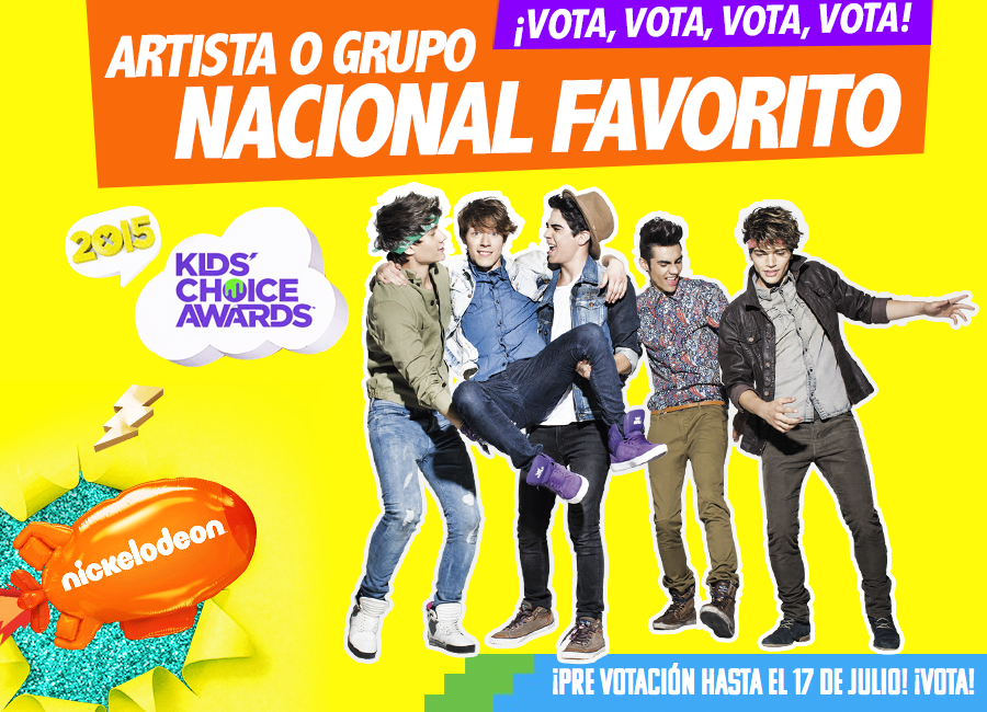 CD9's tweet photo. ¡Tú puedes nominarnos! ¡Vota por nosotros! @MundonickLA 
#KCAMÉXICO #CD9 http://t.co/wYnS9Sdx3s http://t.co/bkjHPr3lA6