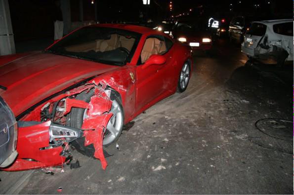 [FOTO] AHORA: ACCIDENTE ARTURO VIDAL