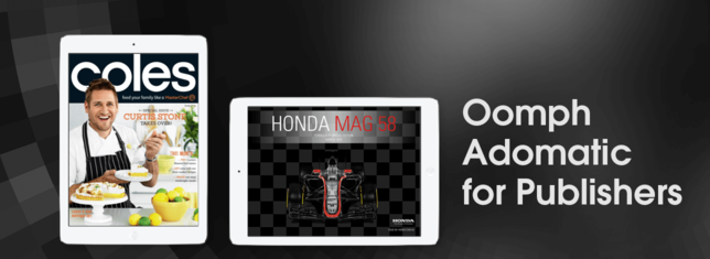 OomphHQ's tweet image. Publishers: Increase Ad revenue. Use Oomph Adomatic to transform print ads into digital ads. ow.ly/OmYXj