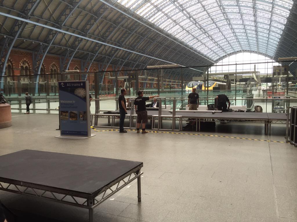 Now build a stage