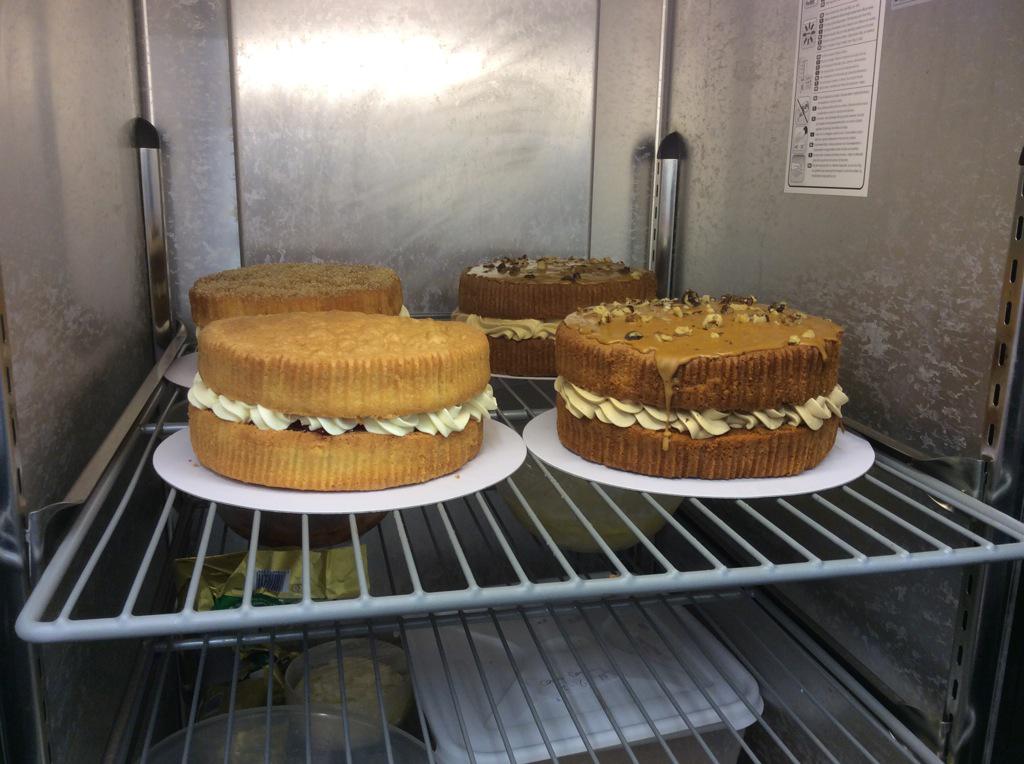 Good morning. Busy down here at Hive HQ. Welcome to Kate our new driver getting ready to deliver to our Cafes! 🍰🚐🍞