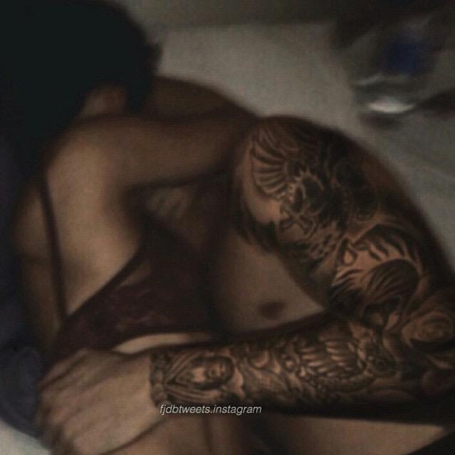 Never letting him go.