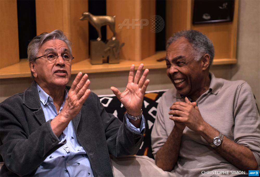 [ENTRETIEN] Gilberto Gil &amp; Caetano Veloso : le yin et le yang de la musique brésilienne u.afp.com/Z4F9  #AFP