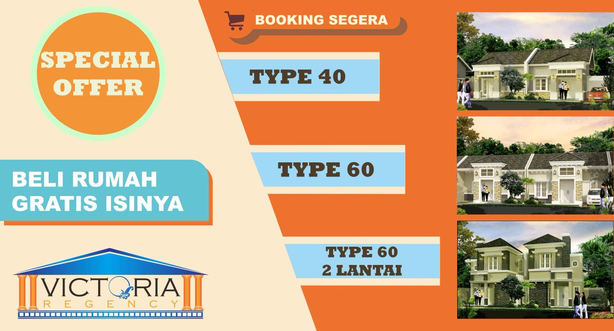 VictoriaRegency's tweet image. Beli Rumah baru sesuai budget anda? Pasti bisa! goo.gl/uT992u